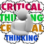 Critical Thinking System Process Thinker Thought Clouds