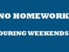 DepEd: No Homework or Assignments during weekends